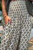 Ren Tiles of Marrakesh Shirring Cuff Pant Khaki